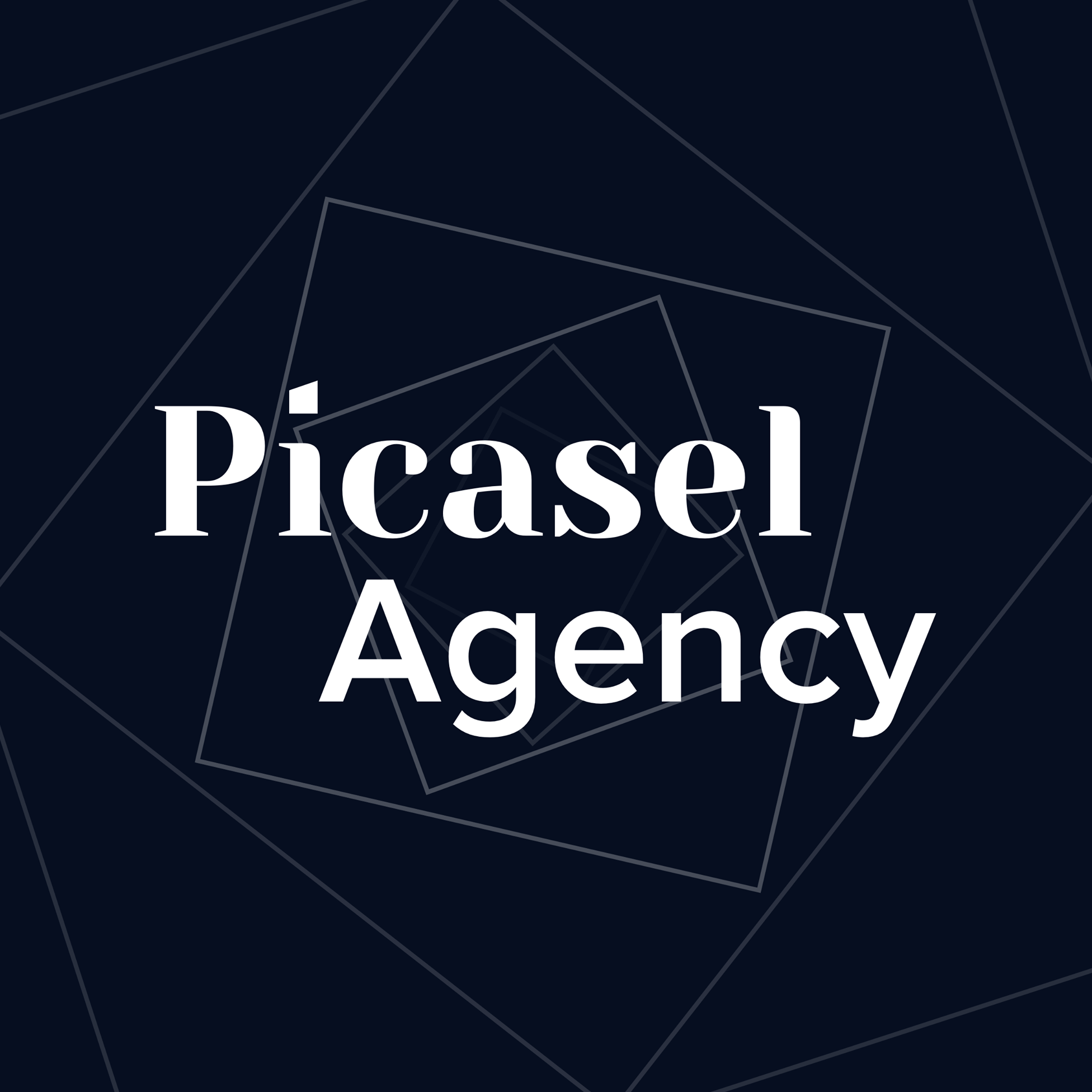 Логотип компании «Picasel Agency»