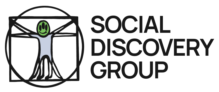 Логотип компании «Social Discovery Group»