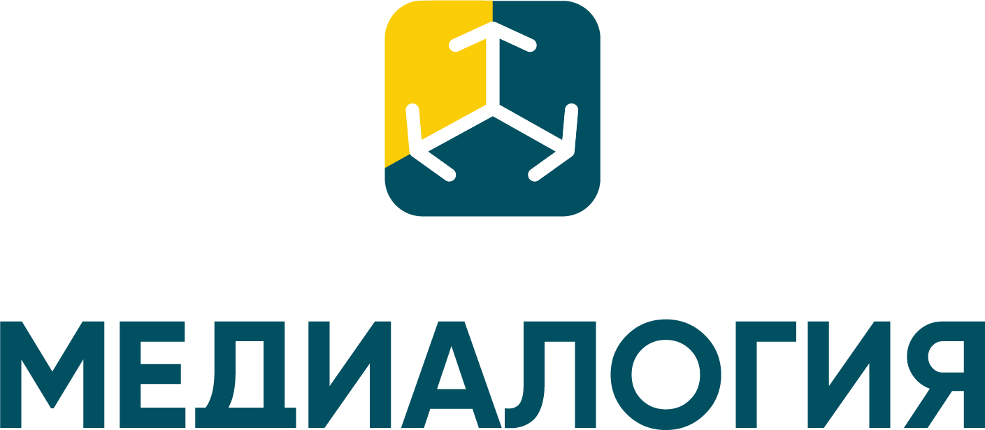 Логотип компании «Медиалогия»