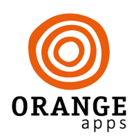 Логотип компании «Orange Apps»