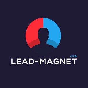 Логотип компании «LEAD-MAGNET»