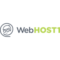 Логотип компании «WebHOST1»