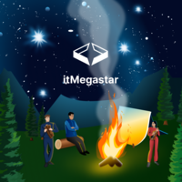Логотип компании «IT MEGASTAR»