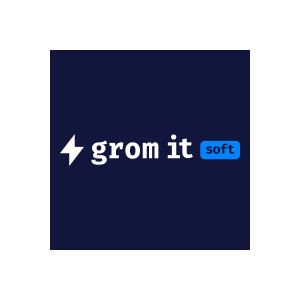 Логотип компании «GROM-IT SOFT»