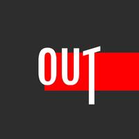 Логотип компании «OUT.AGENCY»