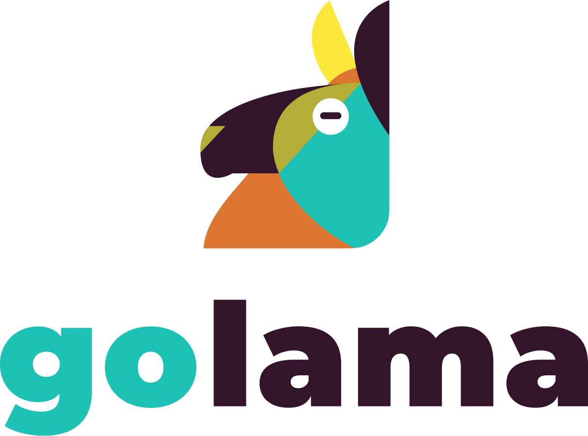 Логотип компании «Go Lama»