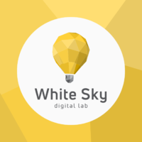 Логотип компании «White Sky Digital Lab»