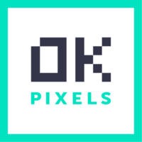Логотип компании «OKPixels»