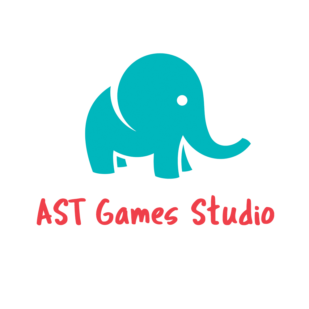 Логотип компании «AST Games studio»