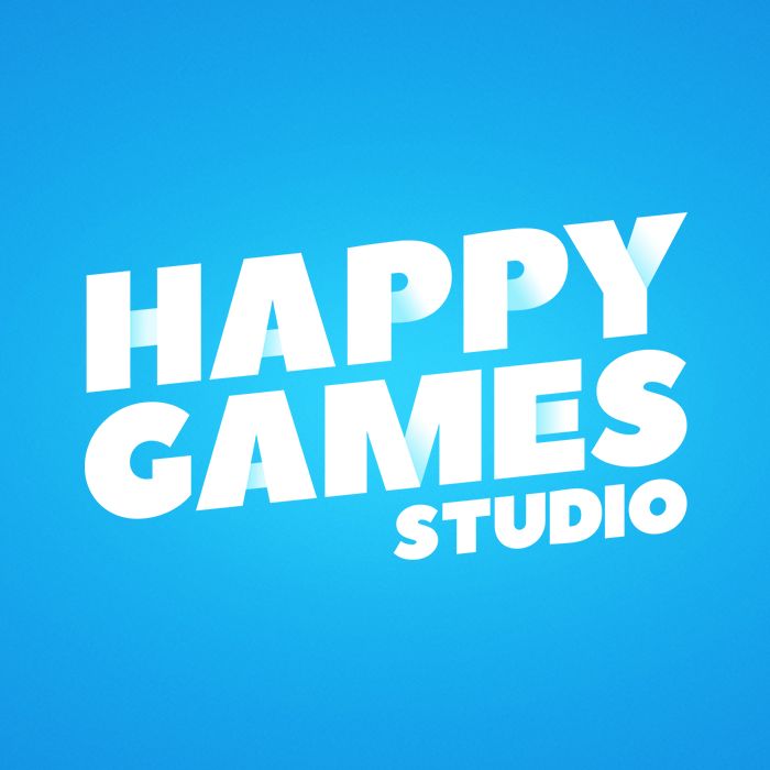 Логотип компании «HappyGames Studio»