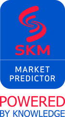 Логотип компании «SKM Market Predictor»