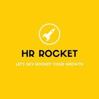 Логотип компании «HR Rocket»