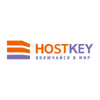 Логотип компании «HOSTKEY»