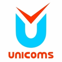 Логотип компании «ЮНИКОМС»