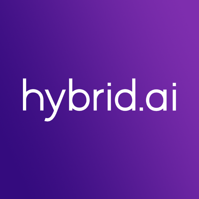 Логотип компании «Hybrid.ai»