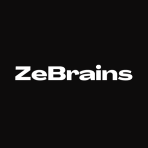 Логотип компании «ZeBrains»