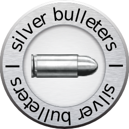 Логотип компании «Серебряная Пуля»