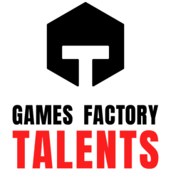 Логотип компании «Games Factory Talents»