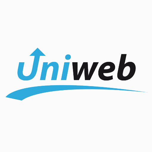 Логотип компании «ЮниВеб»