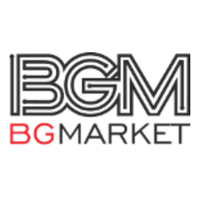Логотип компании «BG Market»
