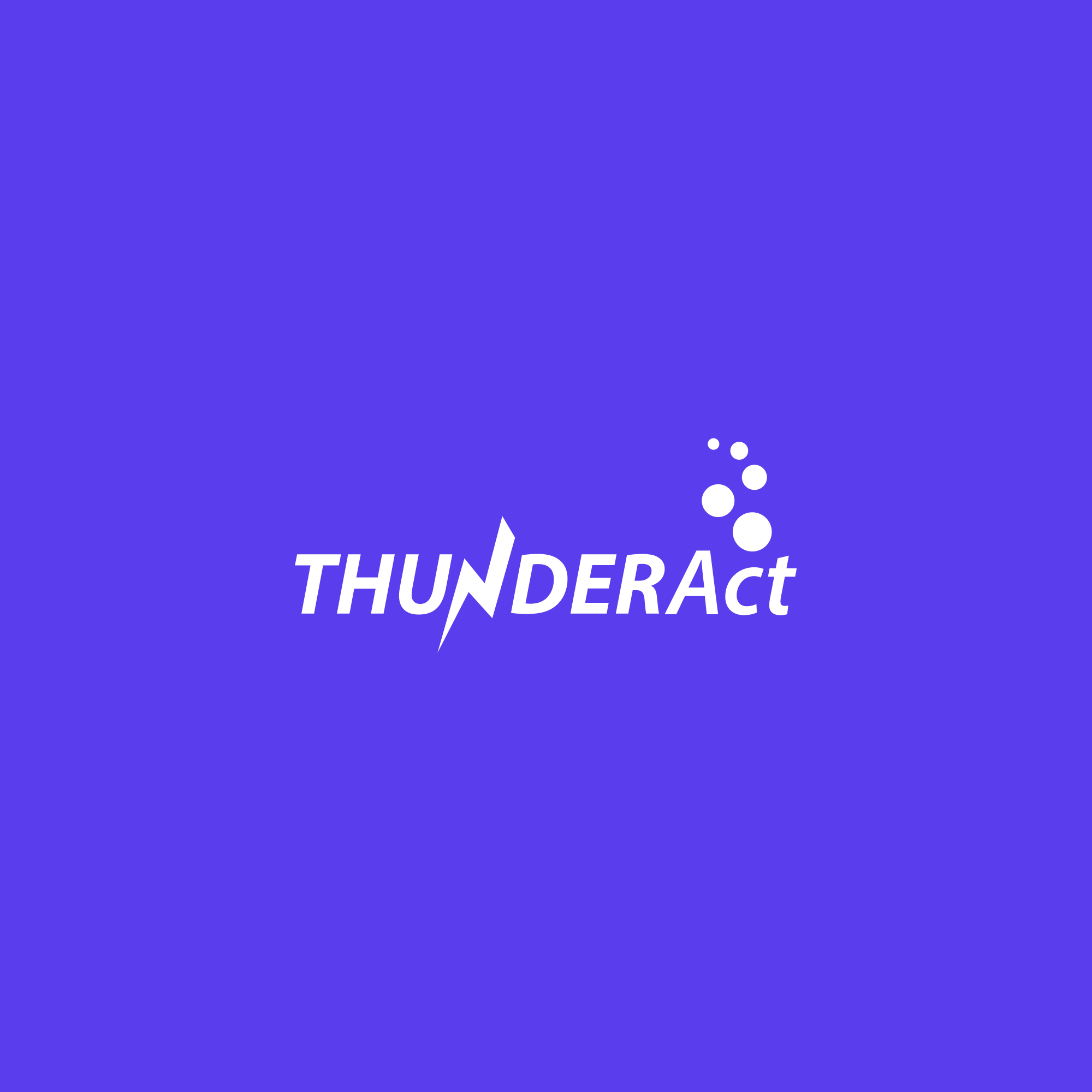 Логотип компании «ThunderAct»