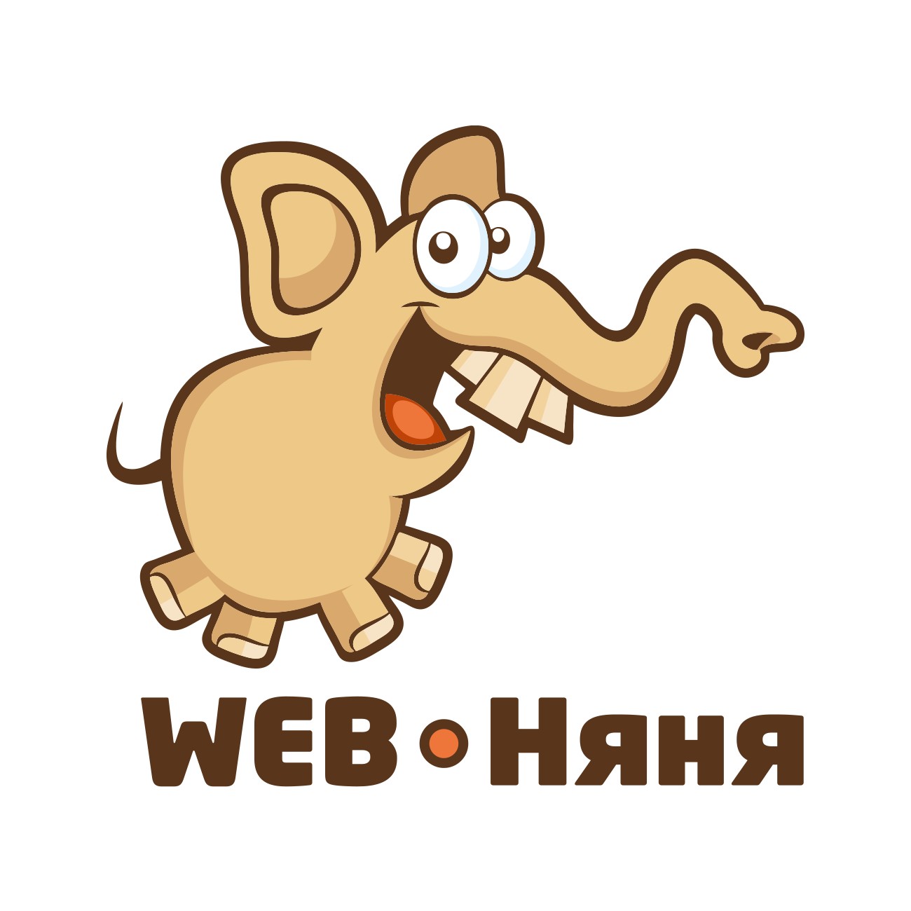Логотип компании «WEB-Няня»
