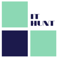 Логотип компании «IT HUNT»