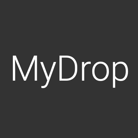 Логотип компании «MyDrop.io»
