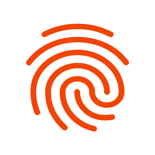 Логотип компании «FingerprintJS»