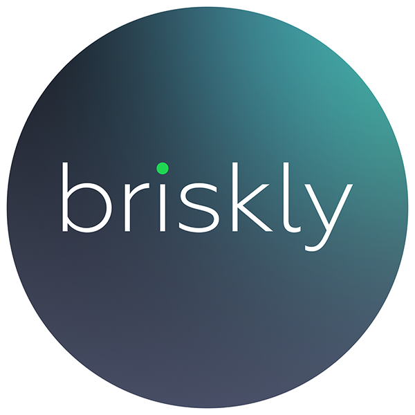 Логотип компании «Briskly»