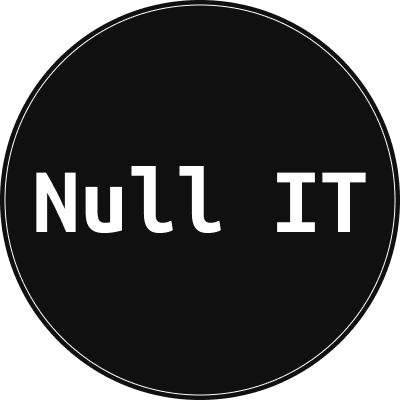 Логотип компании «Null IT»