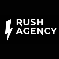 Логотип компании «Rush Agency»