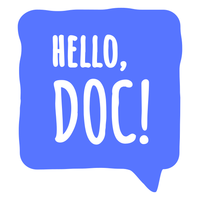 Логотип компании «Hello, Doc!»