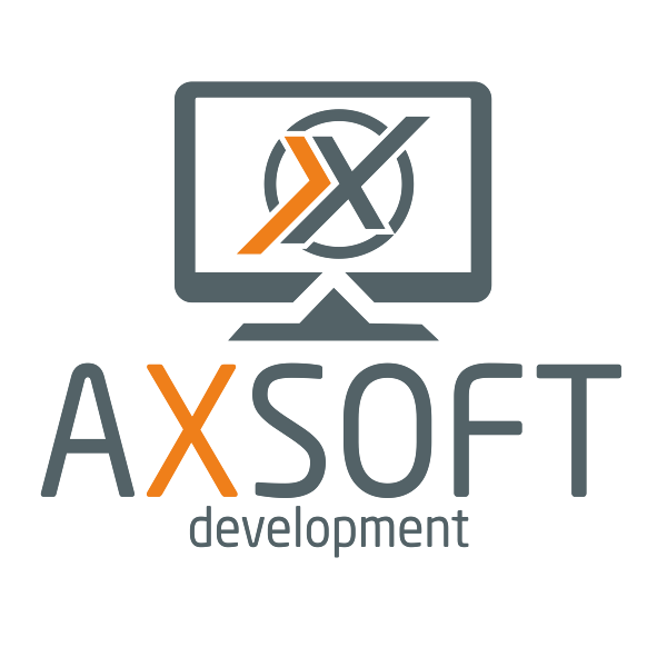 Логотип компании «AXSOFT development»