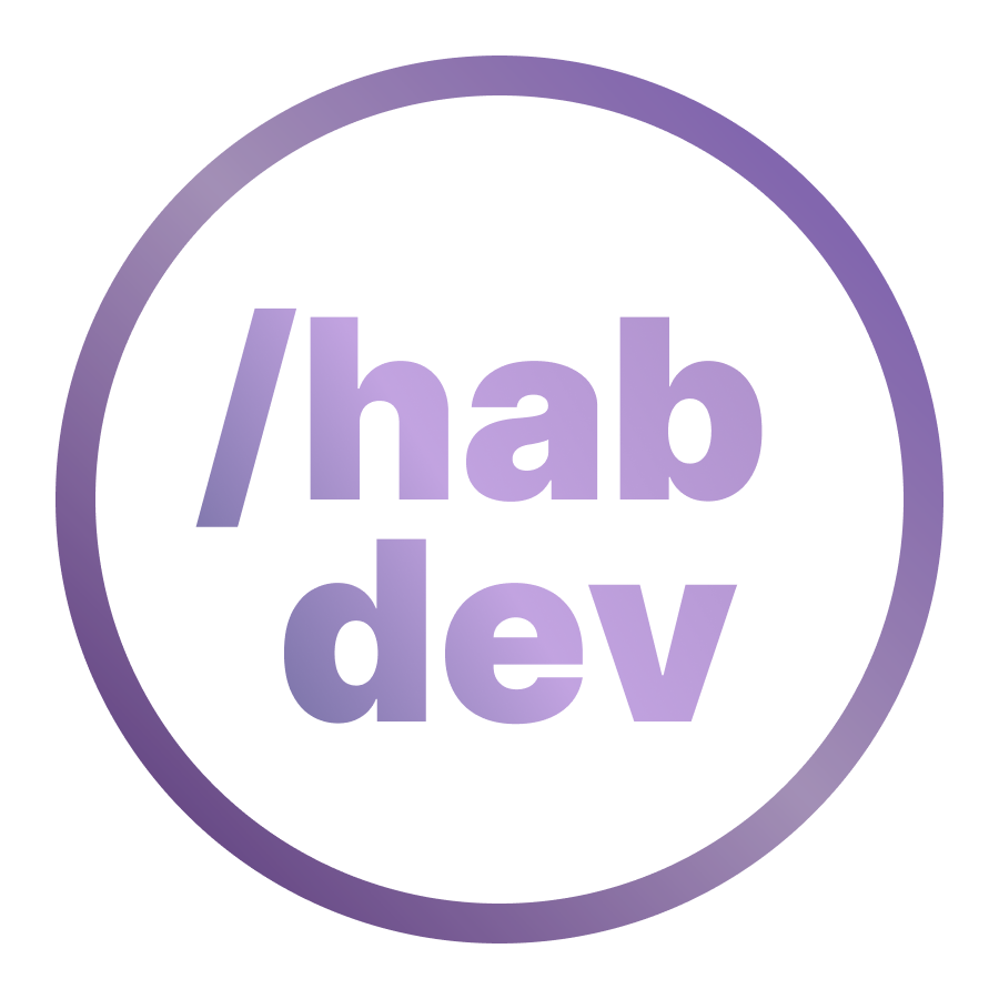 Логотип компании «habdev»