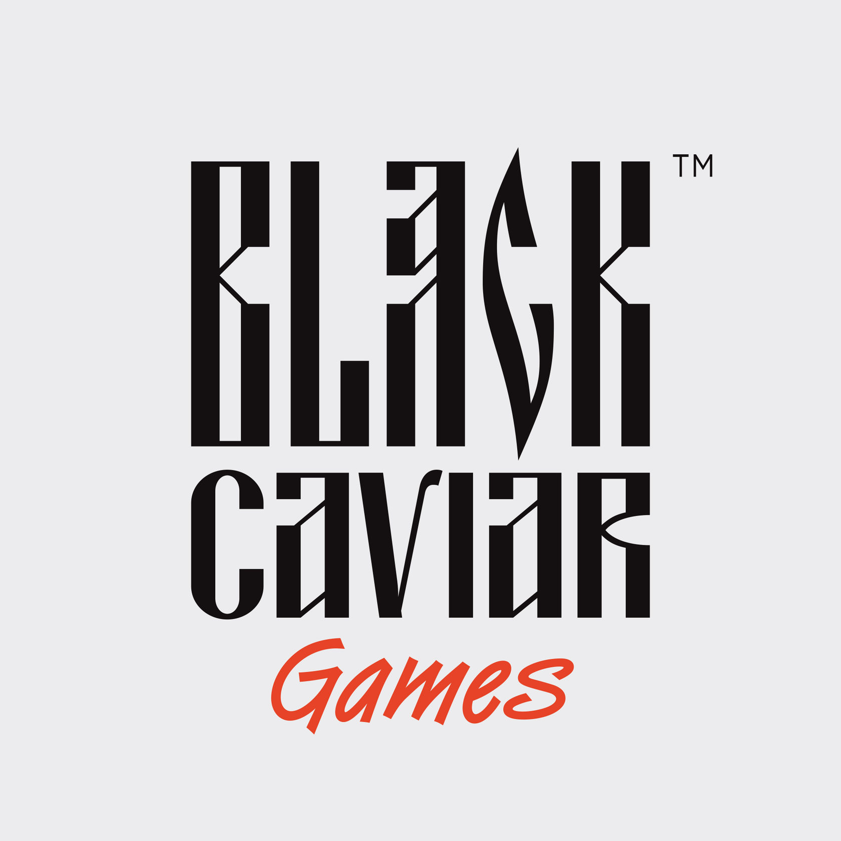 Логотип компании «Black Caviar Games»