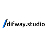 Логотип компании «/difway.studio»