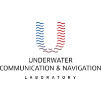 Логотип компании «Лаборатория подводной связи и навигации»