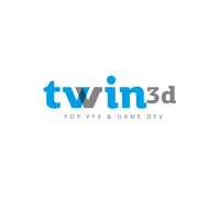 Логотип компании «twin3d»