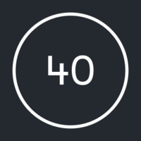 Логотип компании «40 agency»