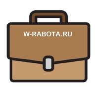 Логотип компании «W-rabota»