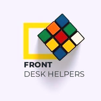 Логотип компании «Front Desk Helpers Co»