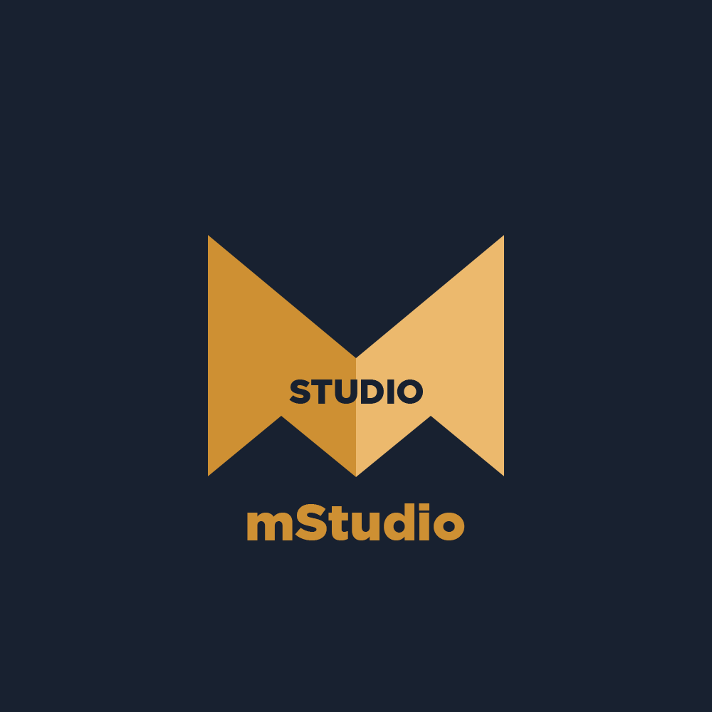 Логотип компании «mStudio»