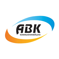 Логотип компании «АВК-Коммьюникейшнз»