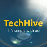 Логотип компании «TechHive»
