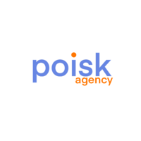Логотип компании «POISK»