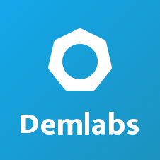 Логотип компании «Demlabs»