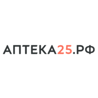 Логотип компании «Аптека25.РФ»