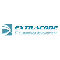 Логотип компании «Extracode»