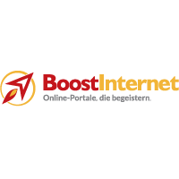 Логотип компании «Boost Internet»